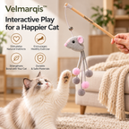 Velmarqis™ Whisker Mouse Teaser Wand