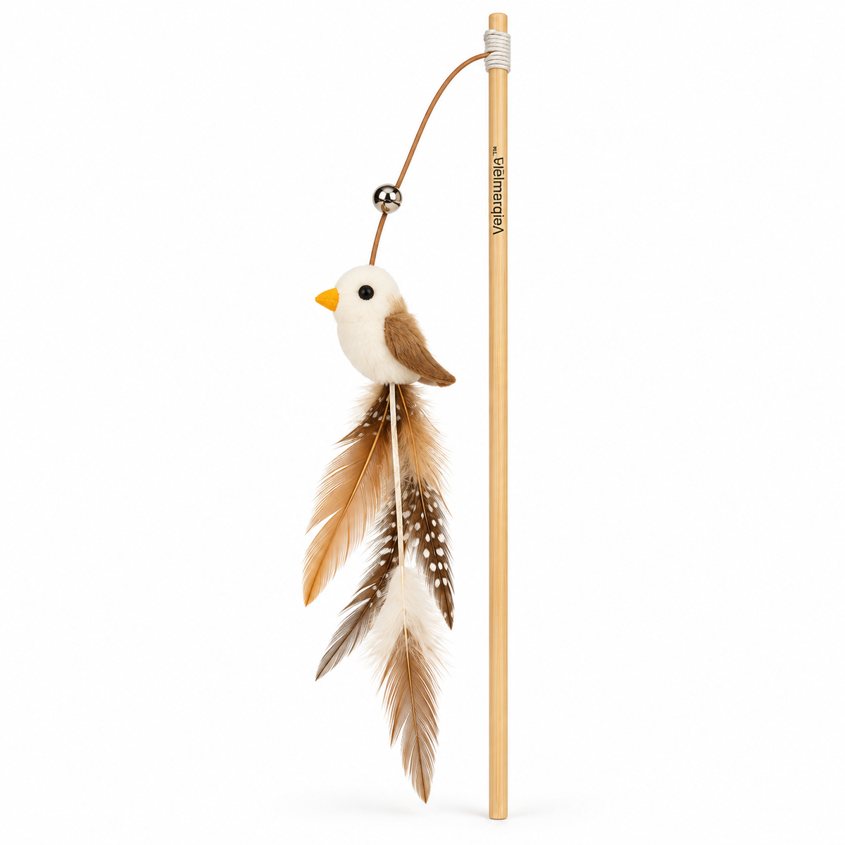 Velmarqis™ Feather Finch Teaser Wand