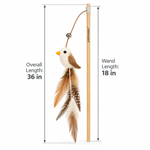 Velmarqis™ Feather Finch Teaser Wand