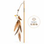 Velmarqis™ Feather Finch Teaser Wand