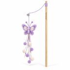 Velmarqis™ Lavender Butterfly Teaser Wand