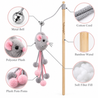Velmarqis™ Whisker Mouse Teaser Wand
