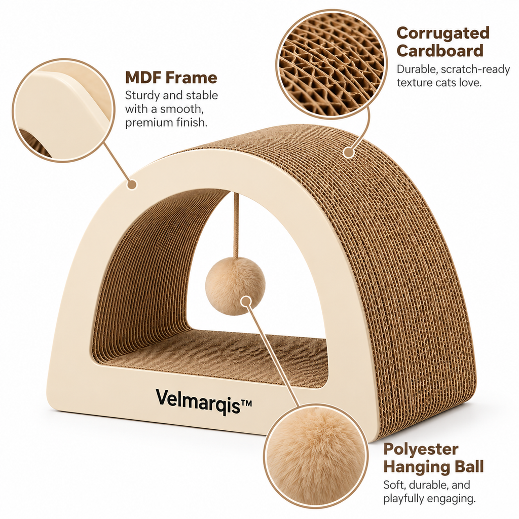 Velmarqis™ Haven Arch Scratch Tunnel