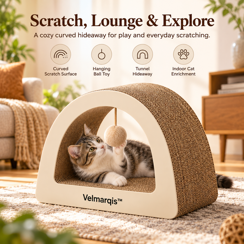 Velmarqis™ Haven Arch Scratch Tunnel