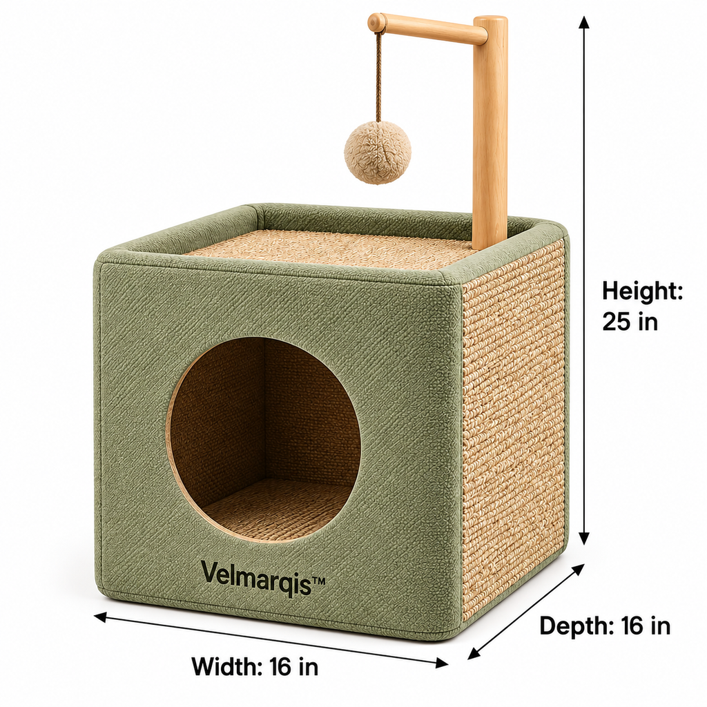 Velmarqis™ Sage Hideaway Play Cube