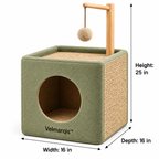 Velmarqis™ Sage Hideaway Play Cube