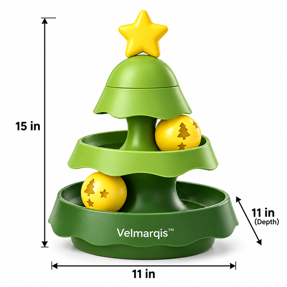 Velmarqis™ Forest Star Ball Track Tower
