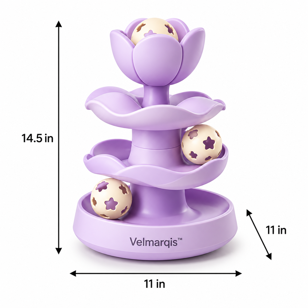 Velmarqis™ Lavender Bloom Ball Tower