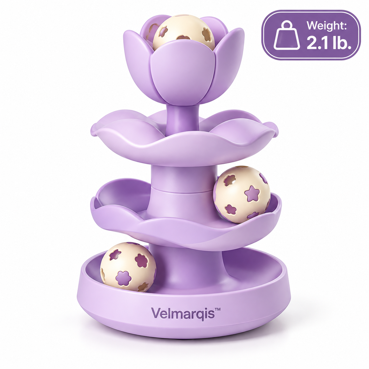 Velmarqis™ Lavender Bloom Ball Tower