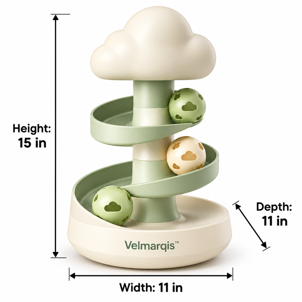 Velmarqis™ Cloudway Spiral Ball Tower