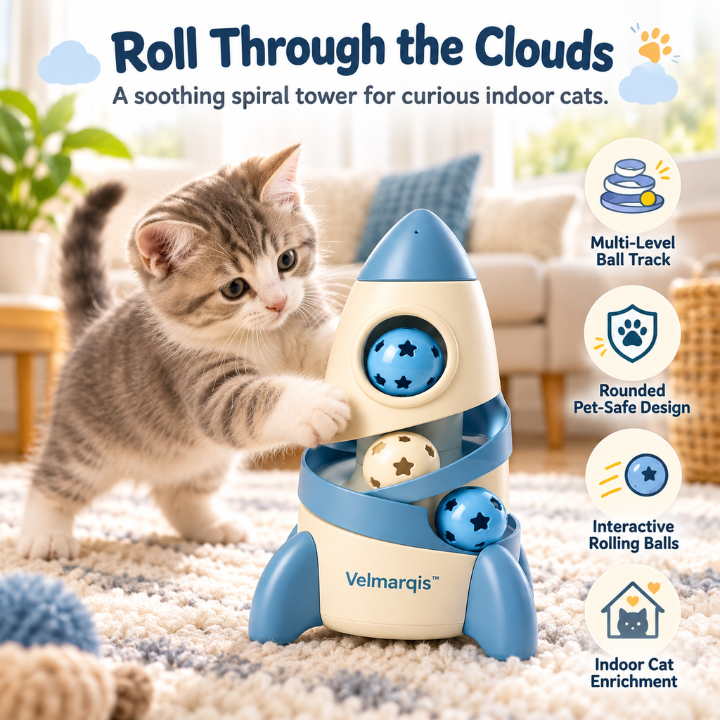 Velmarqis™ Skyrocket Ball Track Toy